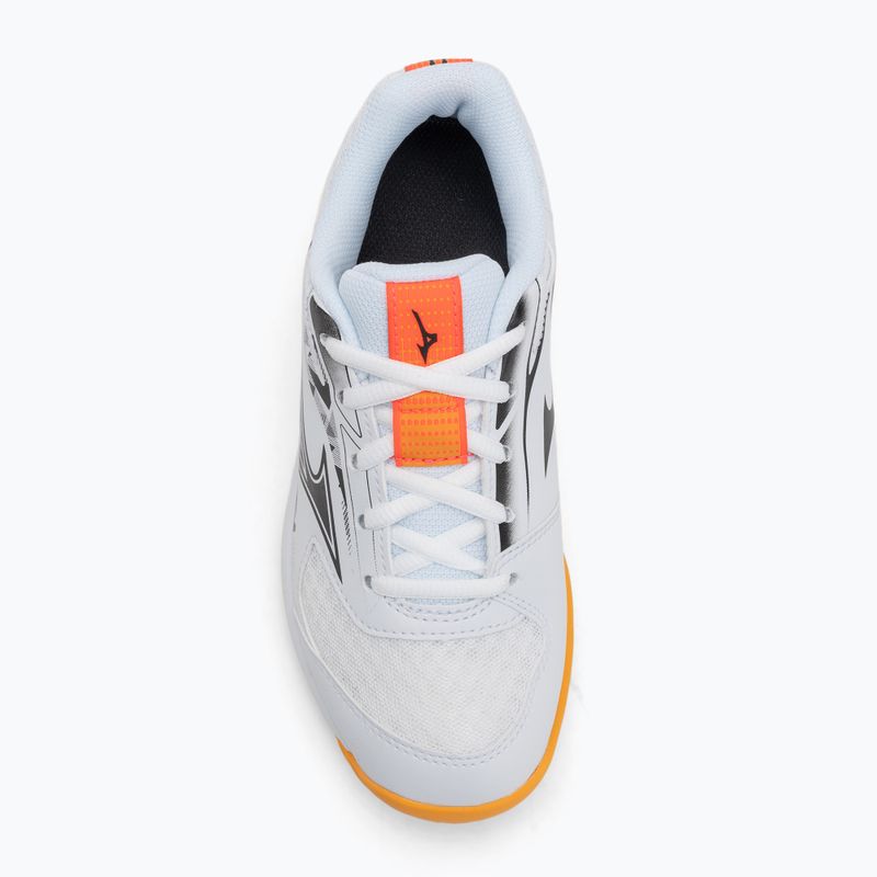 Încălțăminte pentru copii Mizuno Stealth Star 3 white/fiery coral 2/citrus 5