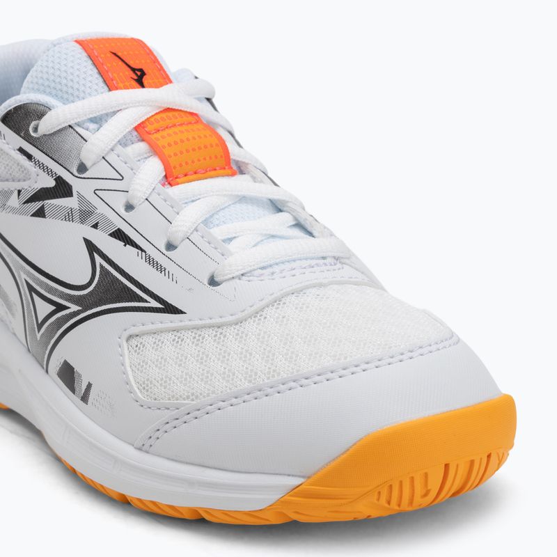 Încălțăminte pentru copii Mizuno Stealth Star 3 white/fiery coral 2/citrus 7