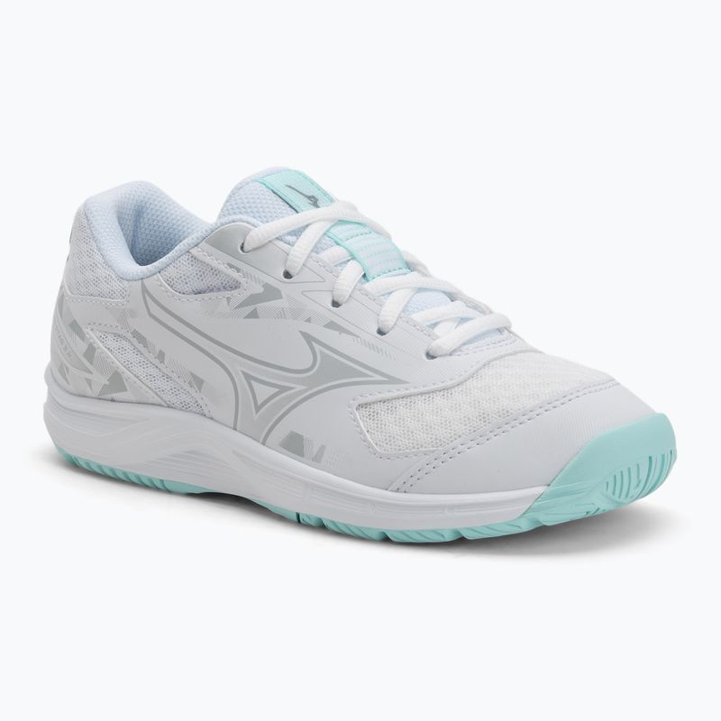 Încălțăminte pentru copii Mizuno Stealth Star 3 white/blue tint