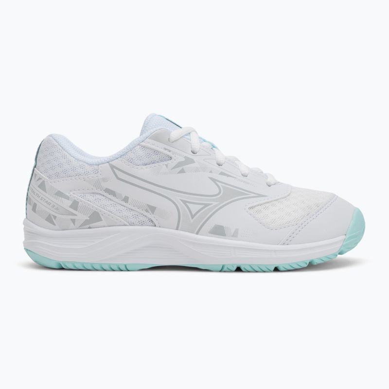 Încălțăminte pentru copii Mizuno Stealth Star 3 white/blue tint 2