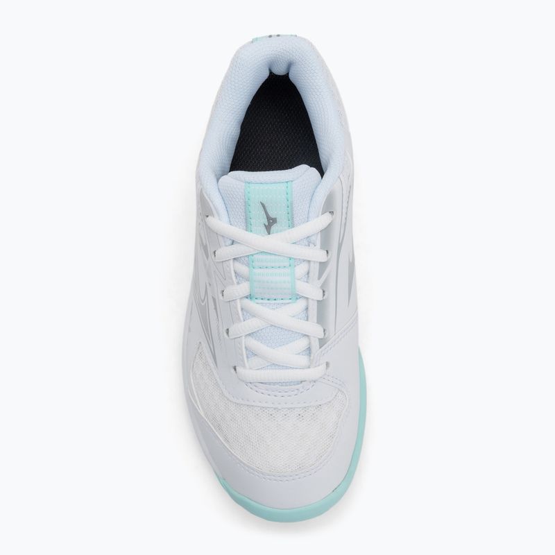 Încălțăminte pentru copii Mizuno Stealth Star 3 white/blue tint 5