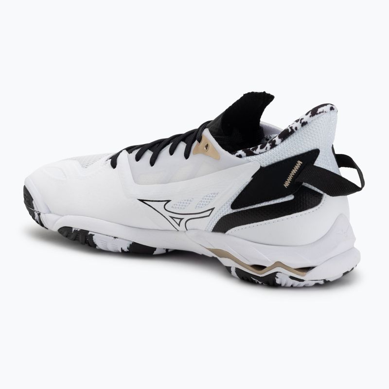 Încălțăminte de handbal Mizuno Wave Mirage 5 white/black/ge gold 3
