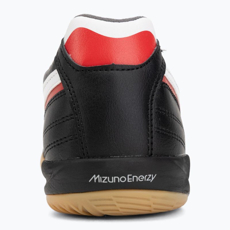 Încălțăminte de fotbal Mizuno Morelia Sala Pro IN black/white/chinese red 6