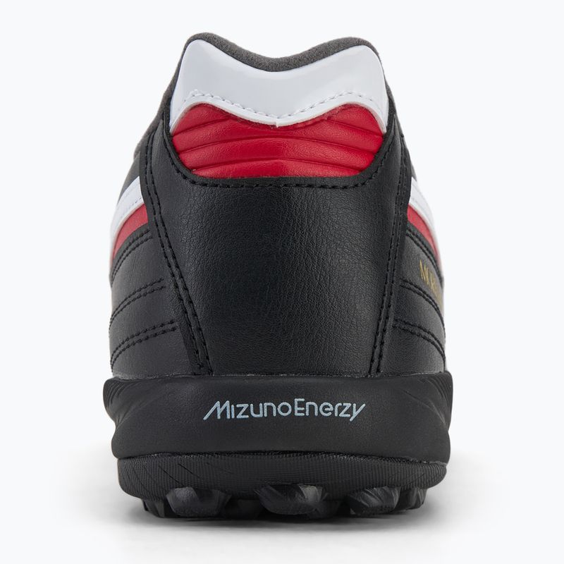 Încălțăminte de fotbal pentru bărbați Mizuno Morelia Sala Elite TF black/white/chinese red 6