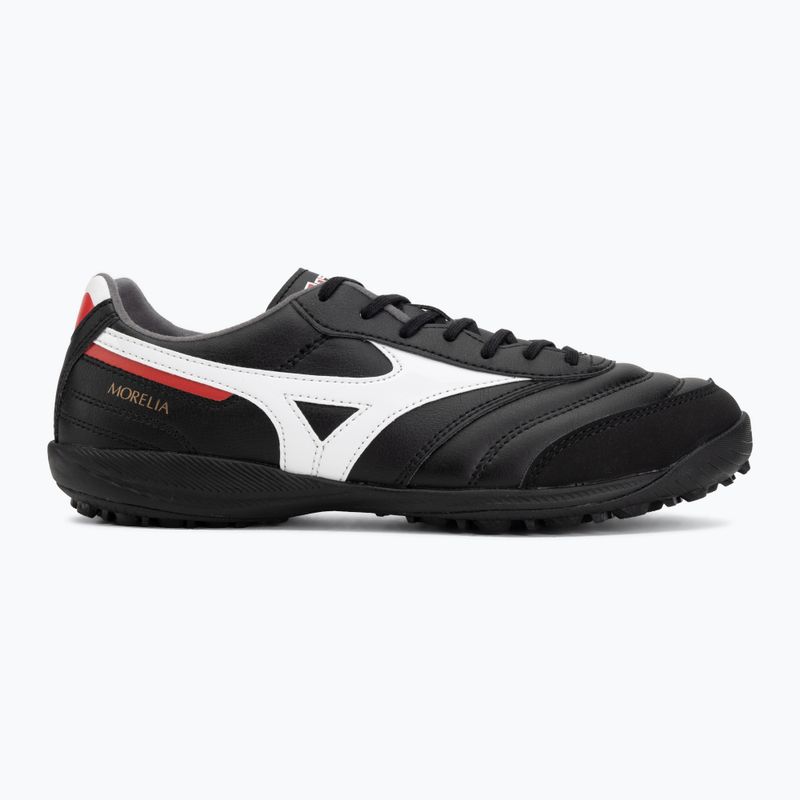 Încălțăminte de fotbal Mizuno Morelia Sala Pro TF black/white/chinese red 2