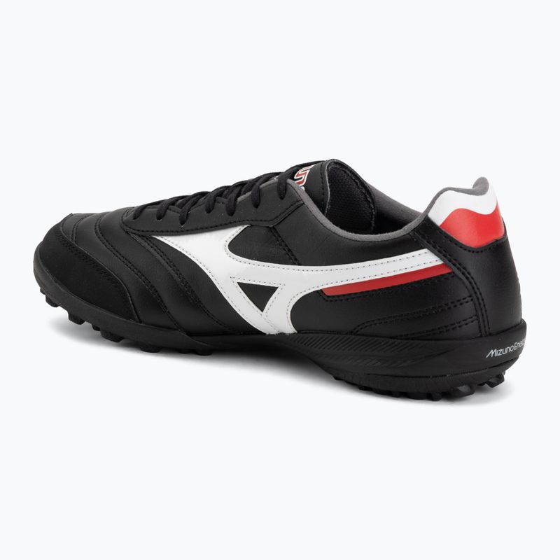 Încălțăminte de fotbal Mizuno Morelia Sala Pro TF black/white/chinese red 3