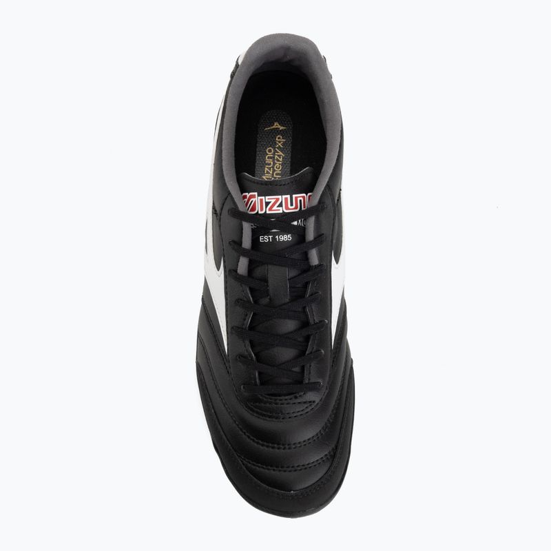 Încălțăminte de fotbal Mizuno Morelia Sala Pro TF black/white/chinese red 5