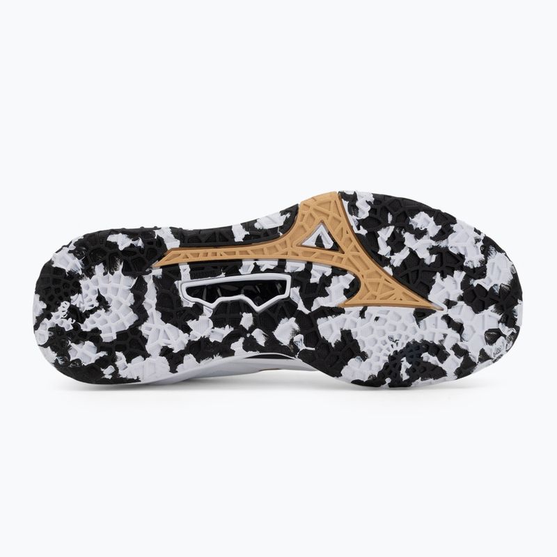 Încălțăminte de handbal Mizuno Wave Stealth Neo 2 white/black/ge gold 4