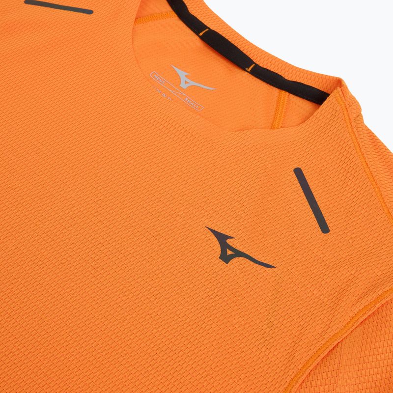 Tricou de alergare pentru bărbați Mizuno Tech Light DAF tangelo 3