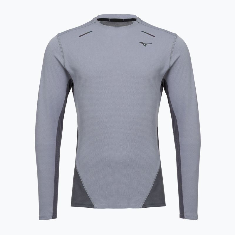 Longsleeve de alergare pentru bărbați Mizuno Tech Thermal Charge quiksilver