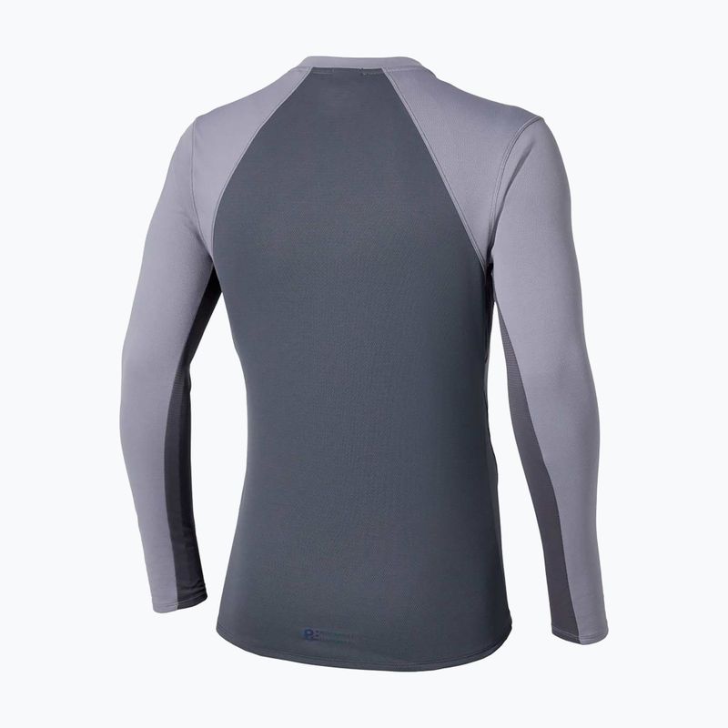 Longsleeve de alergare pentru bărbați Mizuno Tech Thermal Charge quiksilver 2