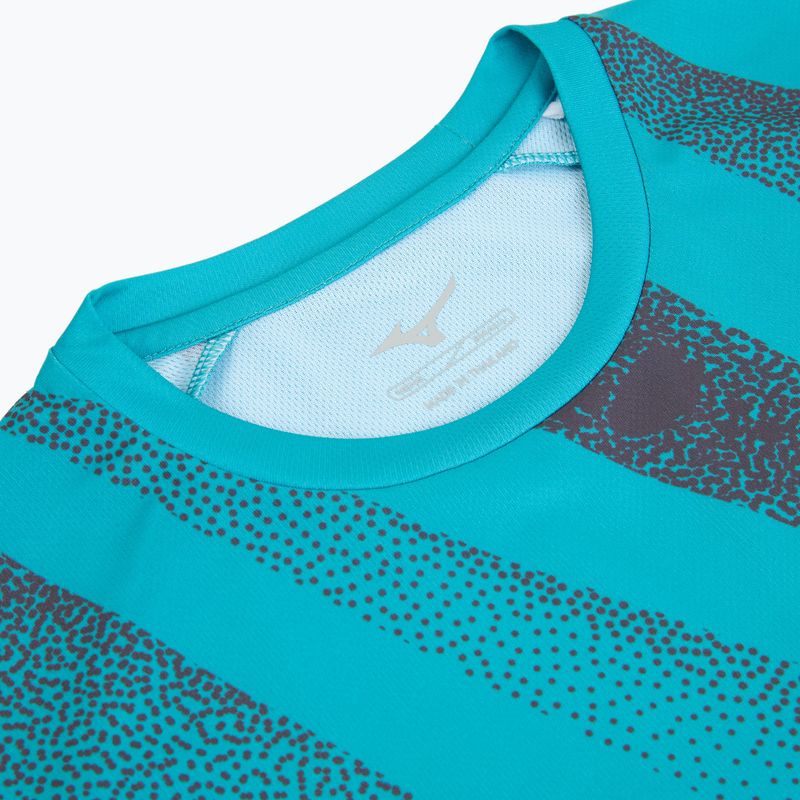 Tricou de alergare pentru bărbați Mizuno Core Graphic Tee capri breeze 4