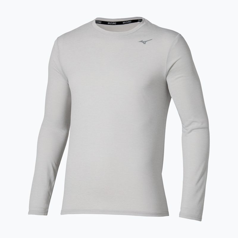 Longsleeve de alergare pentru bărbați Mizuno Core Impulse Tee vapor silver