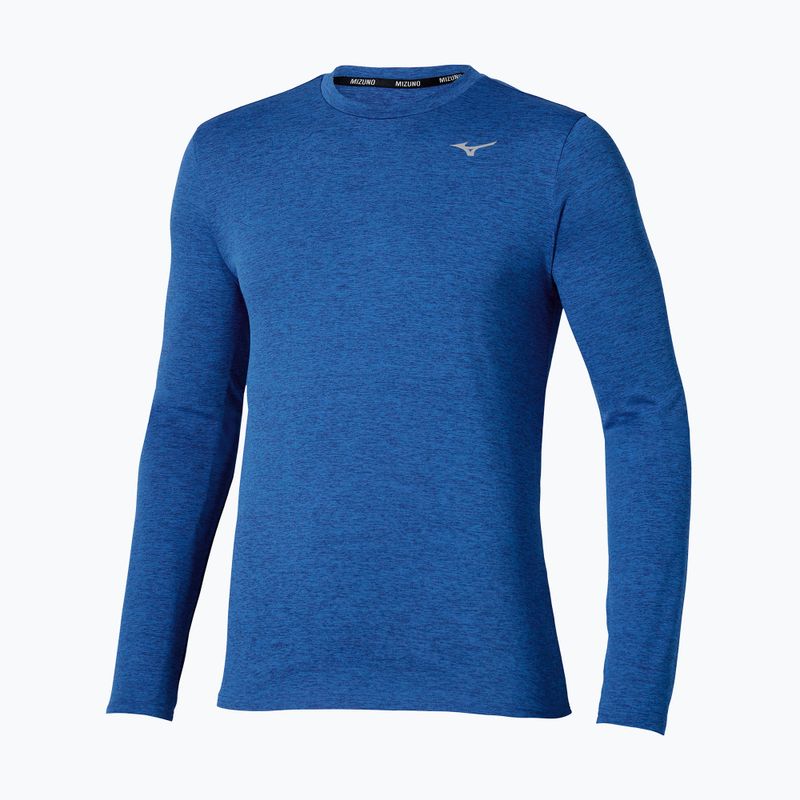 Longsleeve de alergare pentru bărbați Mizuno Core Impulse Tee sodalite blue