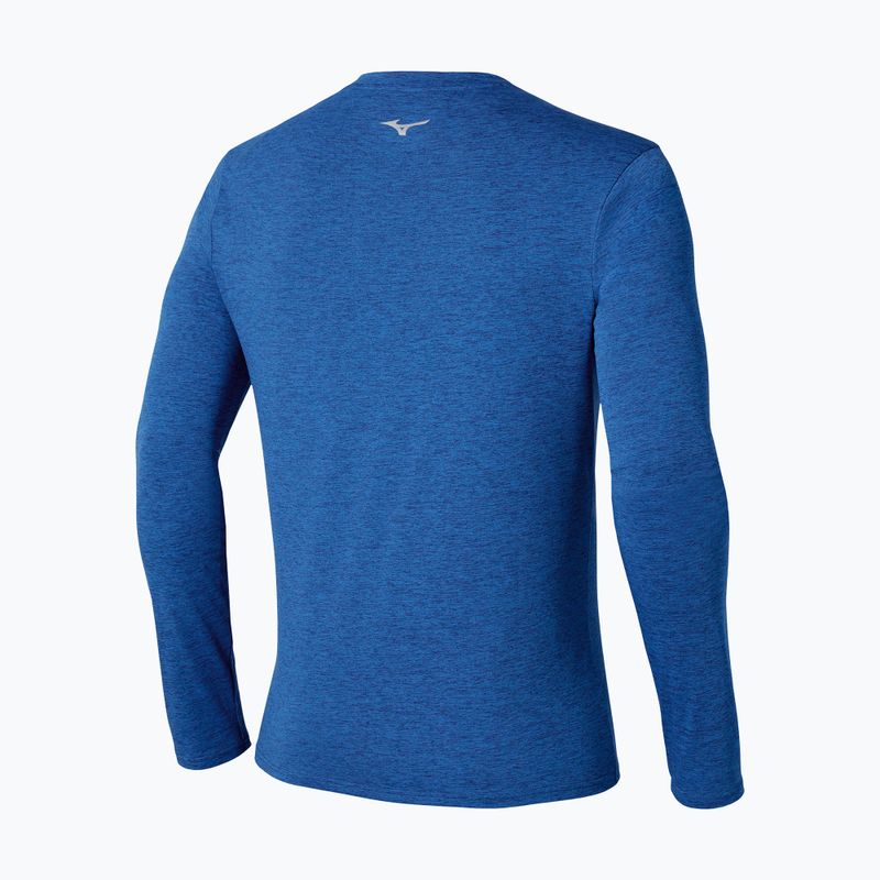 Longsleeve de alergare pentru bărbați Mizuno Core Impulse Tee sodalite blue 2