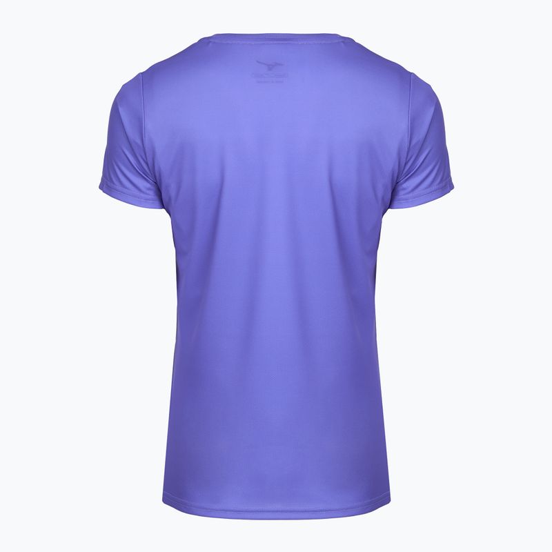 Tricou de alergare pentru femei Mizuno Core Graphic Tee iris bloom 2