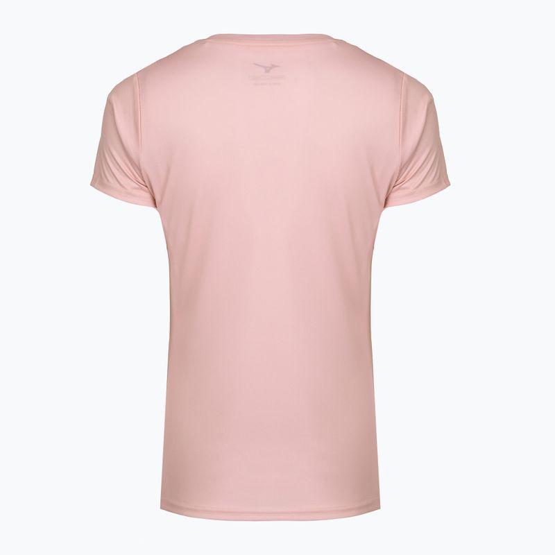Tricou de alergare pentru femei Mizuno Core Graphic Tee bleached mauve 2