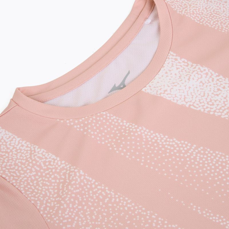 Tricou de alergare pentru femei Mizuno Core Graphic Tee bleached mauve 3
