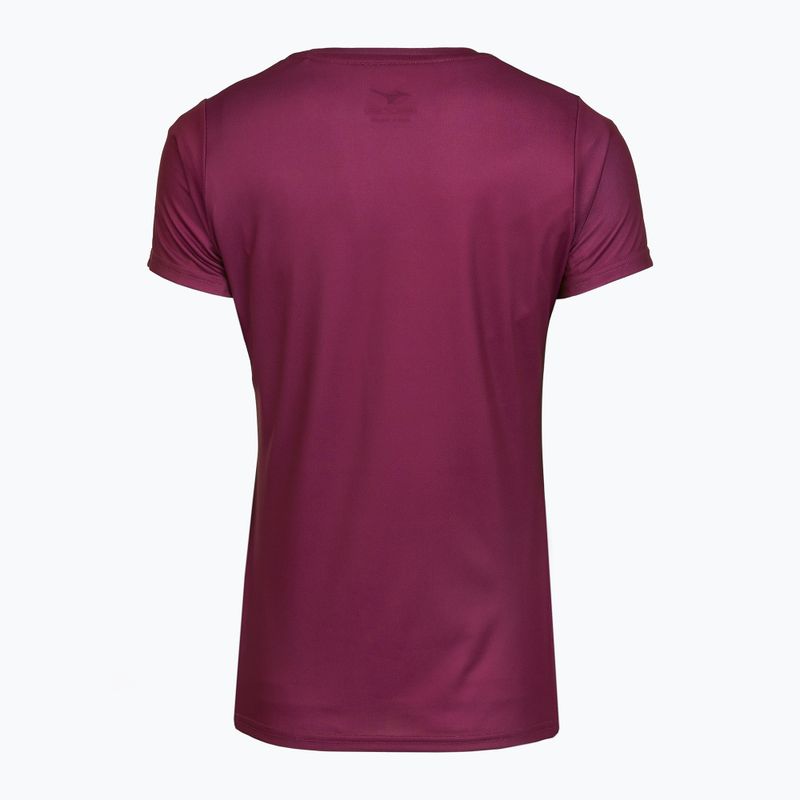 Tricou de alergare pentru femei Mizuno Core Graphic Tee dark purple 2