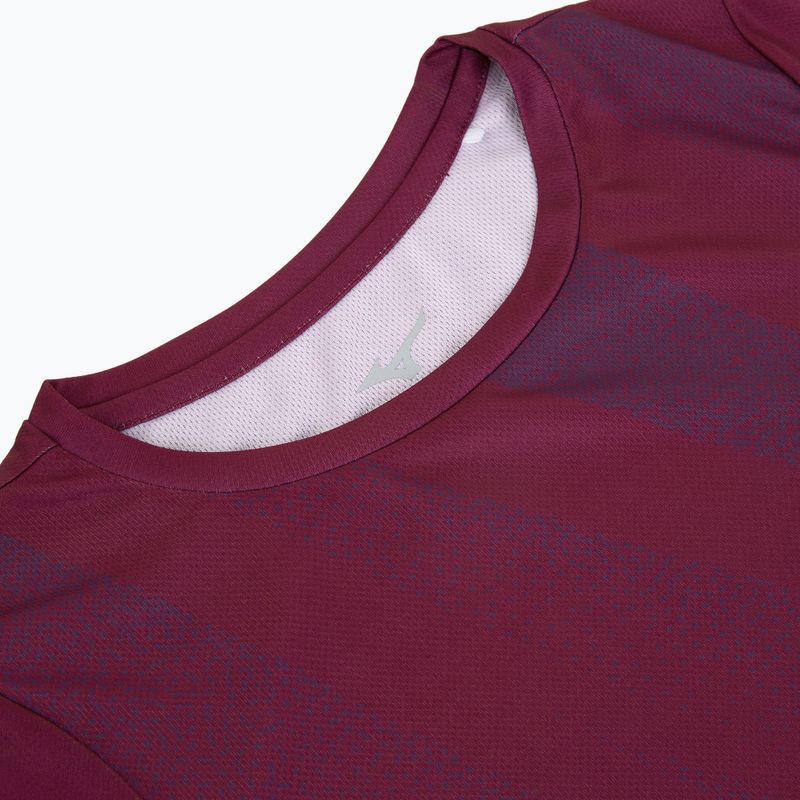 Tricou de alergare pentru femei Mizuno Core Graphic Tee dark purple 4