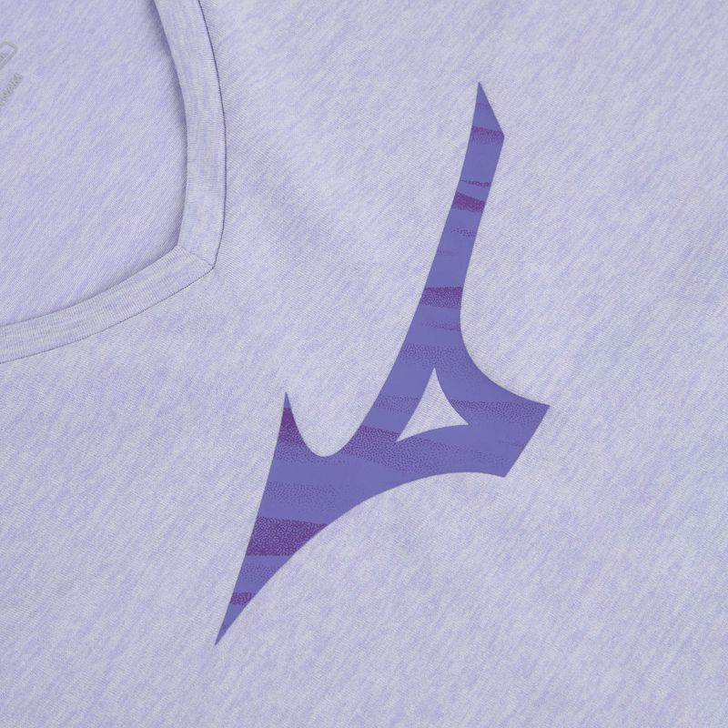 Tricou de alergare pentru femei Mizuno Core Runbird Tee icelandic blue 3