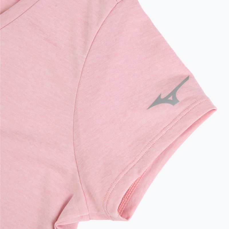 Tricou de alergare pentru femei Mizuno Core Runbird Tee bleached mauve 4