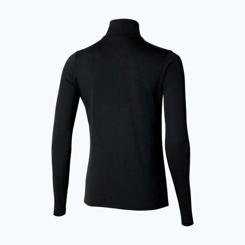 Bluză de alergare pentru femei Mizuno Core Impulse Half Zip Tee black 2