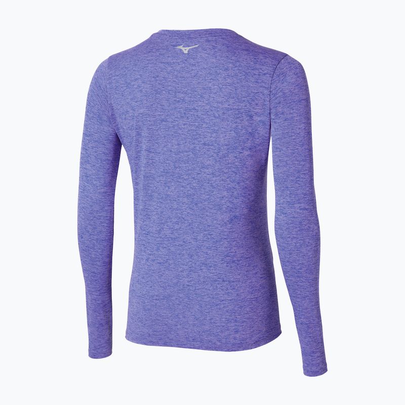 Longsleeve de alergare pentru femei Mizuno Core Impulse Tee iris bloom 2