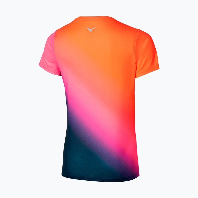 Tricou de alergare pentru femei Mizuno Summer Pack QD Tee yuuyake 4