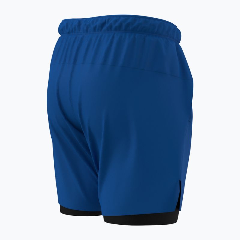 Pantaloni scurți de alergare pentru bărbați Mizuno Core 7.5 2IN1 princess blue 4