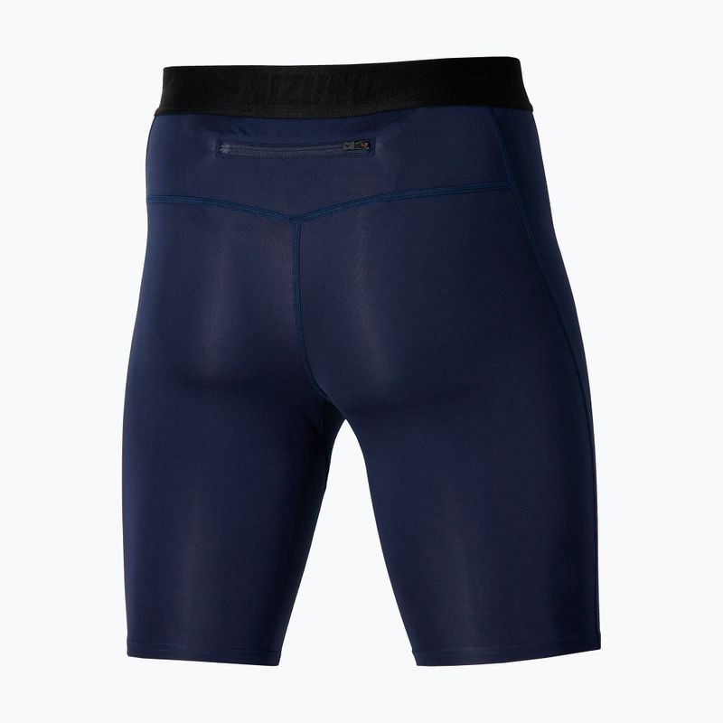 Colanți de alergare pentru bărbați Mizuno Core Impulse Mid baritone blue 2