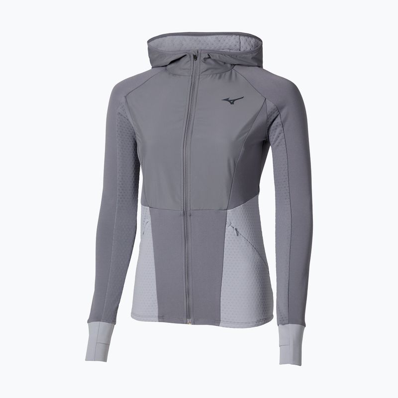 Geacă de alergare pentru femei Mizuno Active Warm Hybrid Full Zip Hooded quicksilver 5