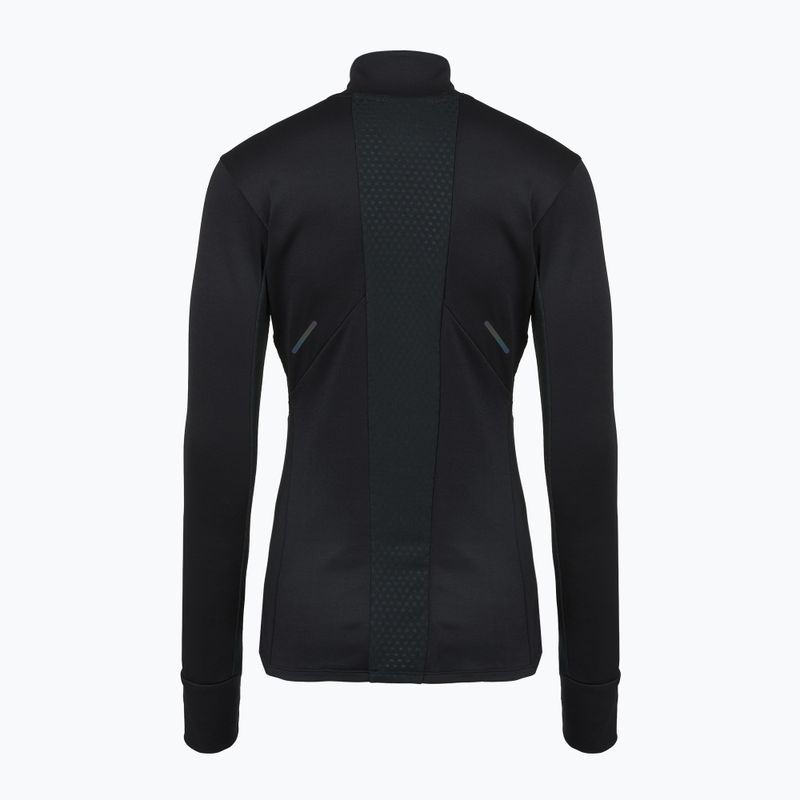 Bluză de alergare pentru femei Mizuno Active Warm Half Zip black 2
