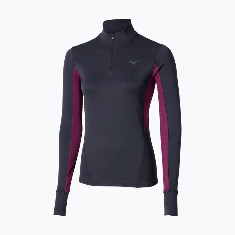 Bluză de alergare pentru femei Mizuno Active Warm Half Zip baritone blue 5