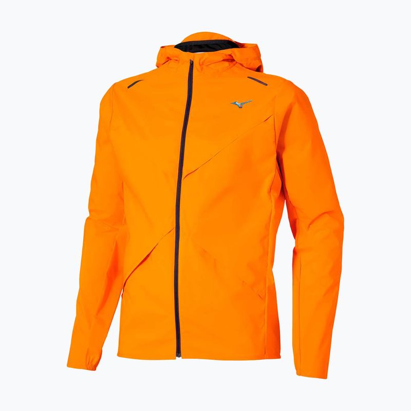 Geacă de alergare pentru bărbați Mizuno Tech Thermal Charge Hooded tangelo 5