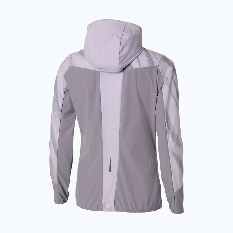 Geacă de alergare pentru femei Mizuno Active Alpha Hodded icelandic blue 2