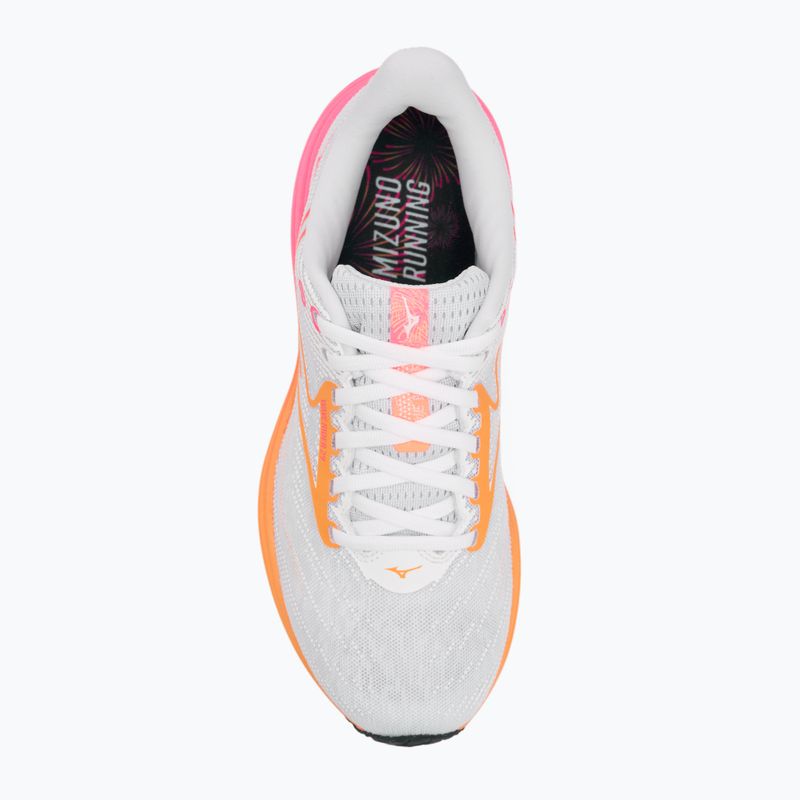 Încălțăminte de alergare Mizuno Wave Rider 28 white/tang orange/pink tetra 5