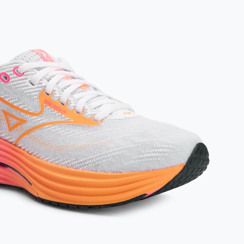 Încălțăminte de alergare Mizuno Wave Rider 28 white/tang orange/pink tetra 7