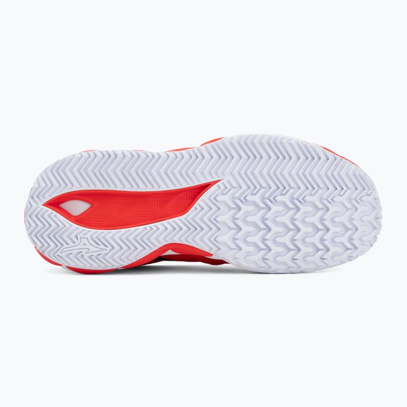 Încălțăminte de tenis Mizuno Wave Enforce Tour 2 CC fiery red/white/sun-dried toma 4