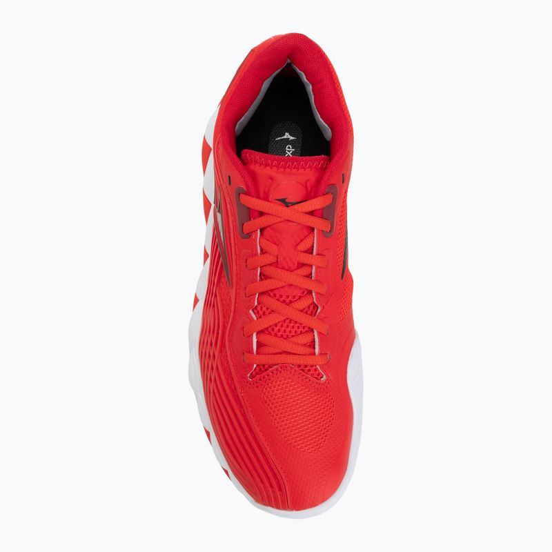 Încălțăminte de tenis Mizuno Wave Enforce Tour 2 CC fiery red/white/sun-dried toma 5