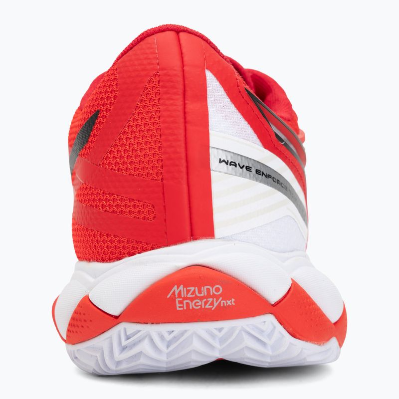 Încălțăminte de tenis Mizuno Wave Enforce Tour 2 CC fiery red/white/sun-dried toma 6