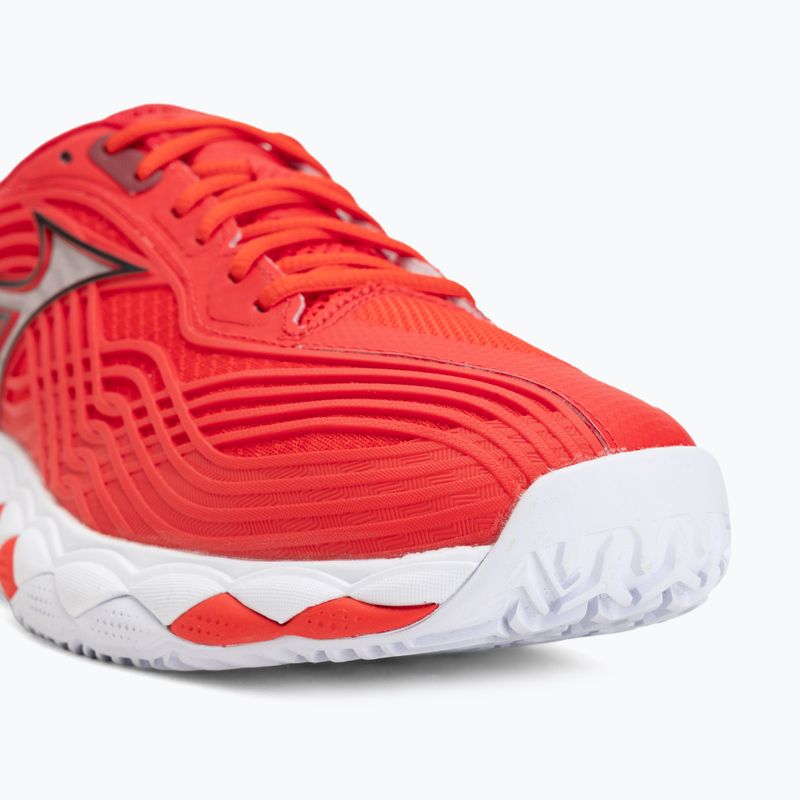 Încălțăminte de tenis Mizuno Wave Enforce Tour 2 CC fiery red/white/sun-dried toma 7