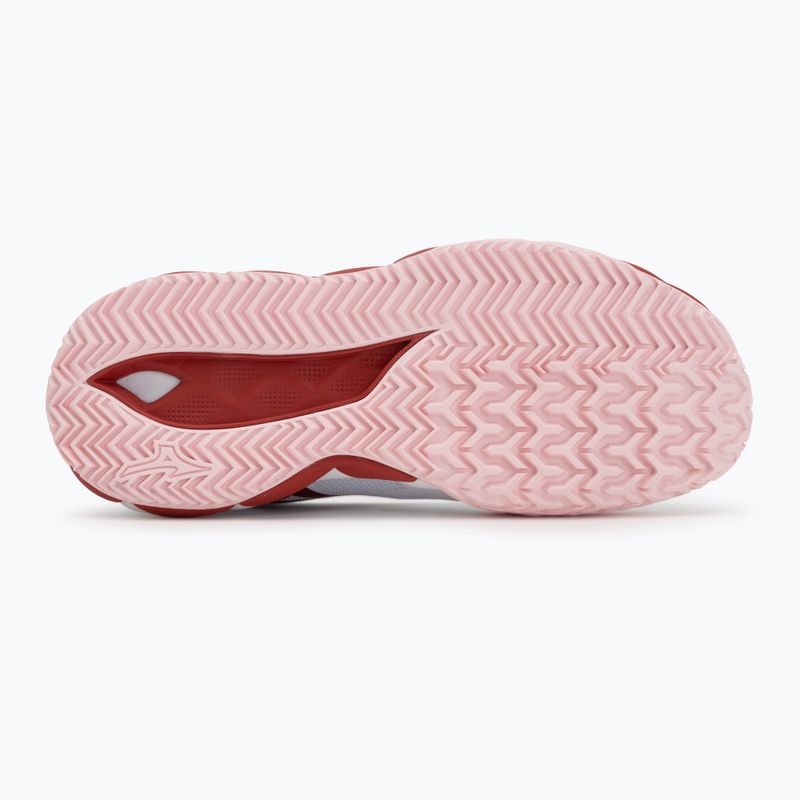 Încălțăminte de tenis pentru femei Mizuno Wave Enforce Tour 2 CC white/pinkesque/barbados/cherry 4