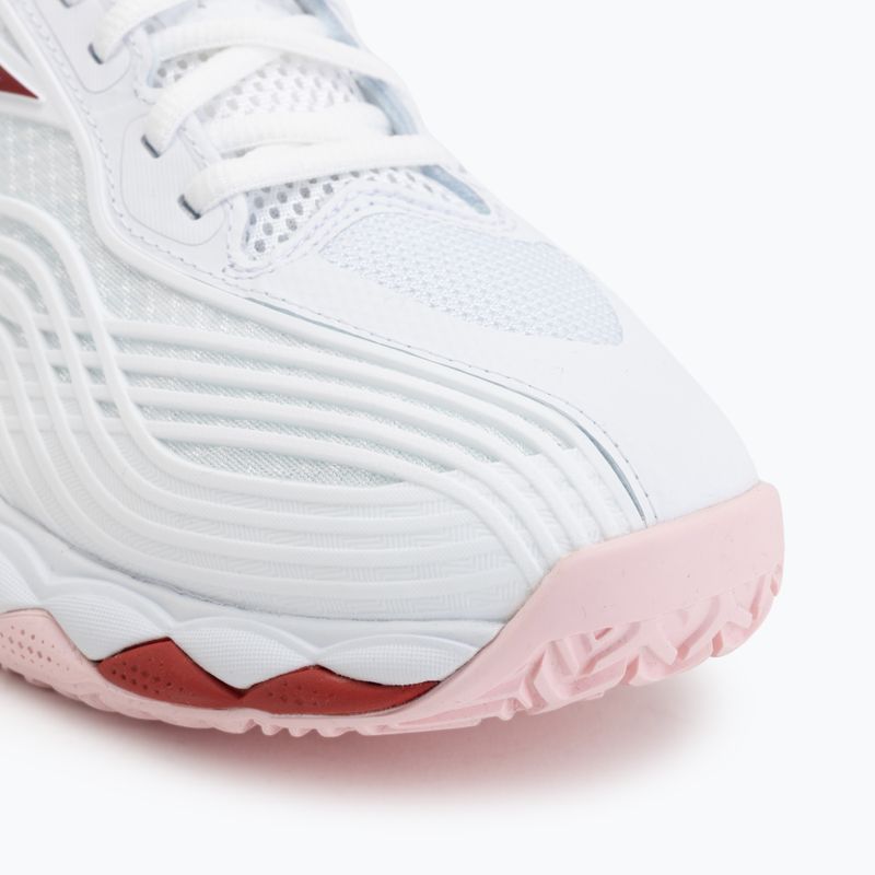Încălțăminte de tenis pentru femei Mizuno Wave Enforce Tour 2 CC white/pinkesque/barbados/cherry 7