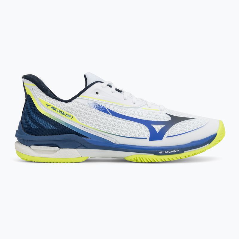 Încălțăminte de tenis Mizuno Wave Exceed Tour 7 CCwhite/dazzling blue/lightning 2