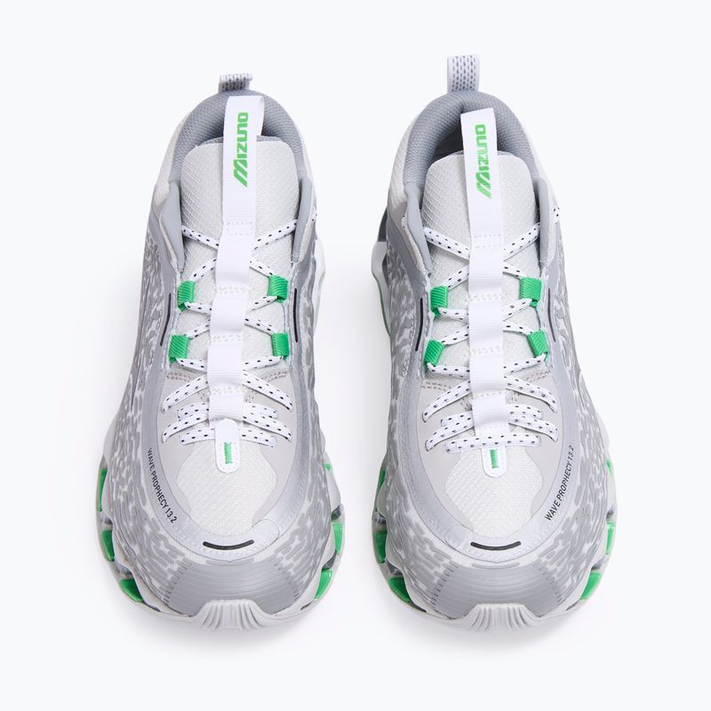 Încălțăminte Mizuno Wave Prophecy 13.2 harbor mist/black/vibrant green 3