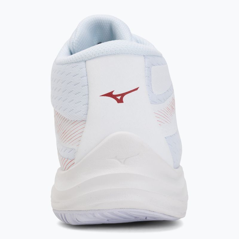 Încălțăminte de volei pentru femei Mizuno Lightning Select Mid white/rose elegance/lava falls 6
