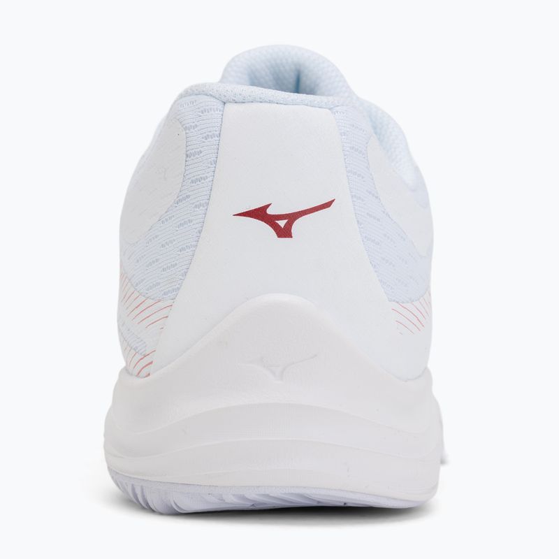 Încălțăminte de volei pentru femei Mizuno Lightning Select white/rose elegance/lava falls 6