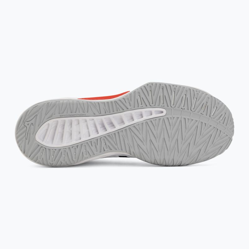 Încălțăminte de volei Mizuno Lightning Select Mid white/black/fiery red 4