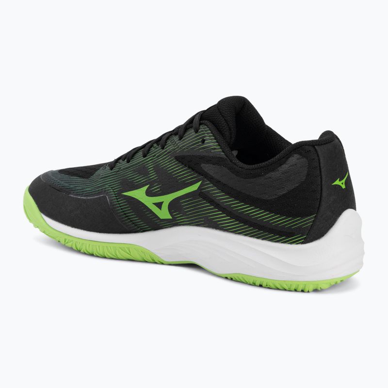Încălțăminte de volei Mizuno Lightning Select black/jasmine green 3